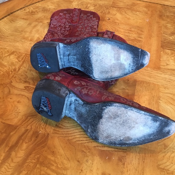 Yippee Kay Yay Old Gringo Red & Cream Boots! - Picture 4 of 16